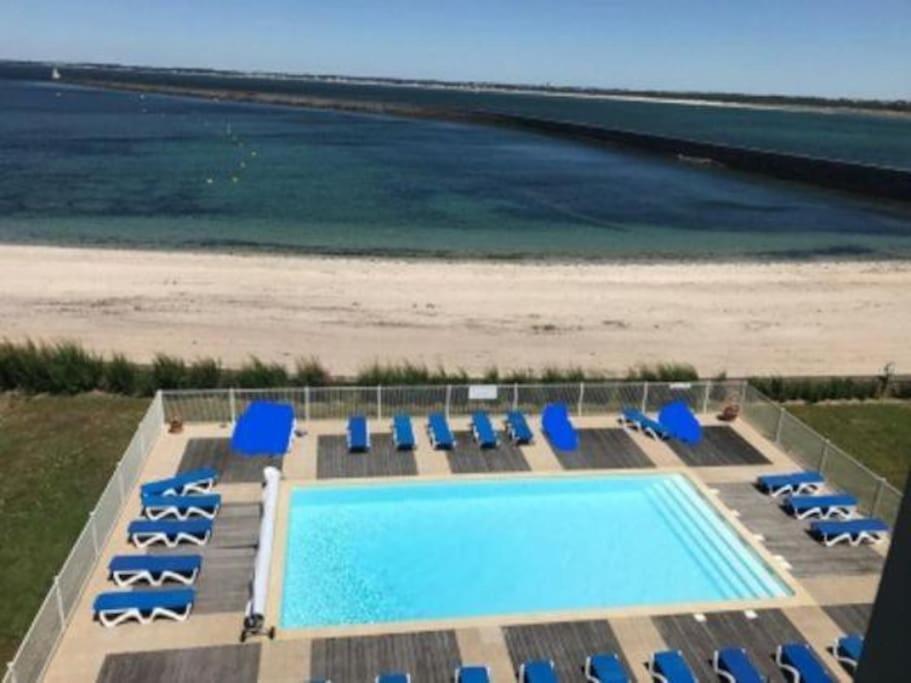 Appartement Residence Les Pieds Dans L'Eau Croisic Льо Кроази Екстериор снимка