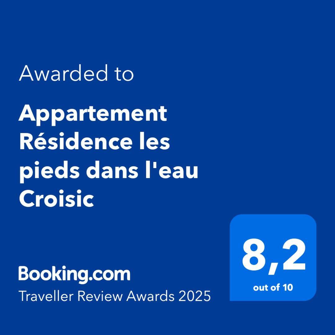 Appartement Residence Les Pieds Dans L'Eau Croisic Льо Кроази Екстериор снимка
